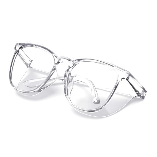 MEIGIX Stylish Safety Glasses, Clear Anti-Fog Anti-Scratch Protective Glasses For Men And Women