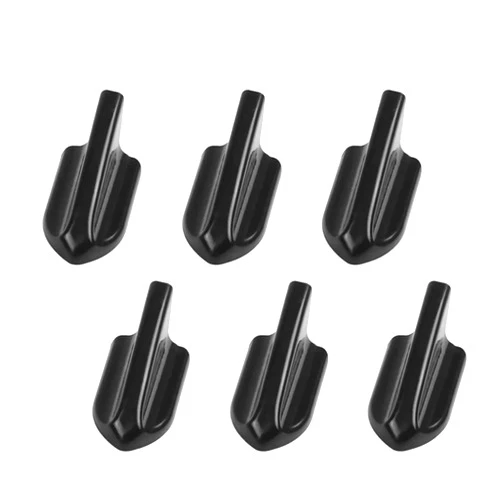 BHIAG [Replacement] 6pcs Black Car for EVO-Style for PP Roof Shark Fins Spoiler Wing Kit Vortex Generator BHIAG