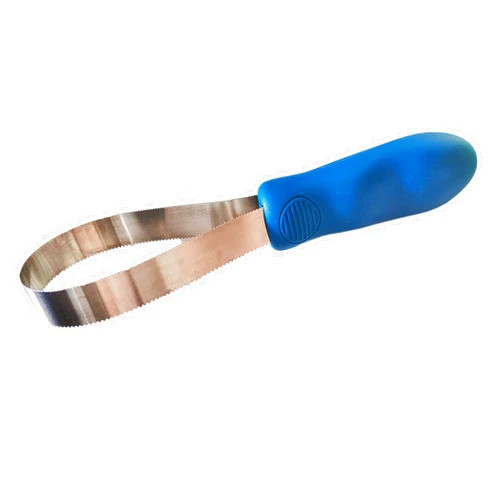 AiliStar Stainless Steel Horse Curry Comb Horse Brushes for Grooming Curry Comb for Dogs Dual-Sided Shedding Blade Tool for Dogs 1 Pack Blue One Roll