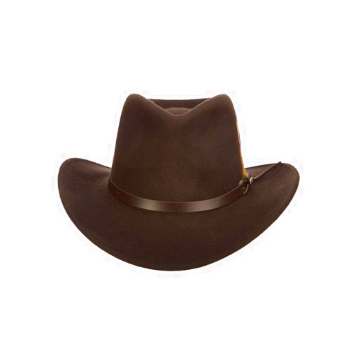 Scala Classico Men's Crushable Felt Outback Hat