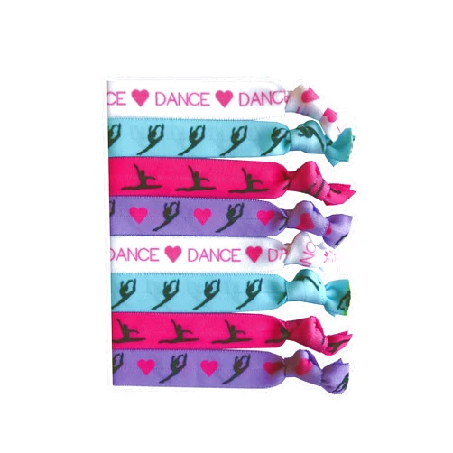 Sportigift 8 Piece Dance Gift Hair Elastics - Dance Gifts for Girls, Dancer Gifts, Ballet Gifts, Ballet Gifts for Girls, Dance Accessories for Dancers, Women, Girls, Dance Teachers, Dance Classes