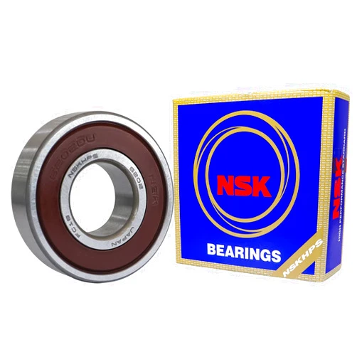 Nsk Bearings 2PACK NSK 6202DDU 6202-2RS 15X35X11mm Double Rubber Seal Bearings Deep Groove Ball Bearings