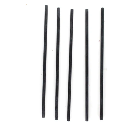 Payne Bros Custom Knives 5 Pack 6 INCH G10 Rod for Knife Making - Craft Supplies - Jewelry Making (Black, 3/16 INCH)