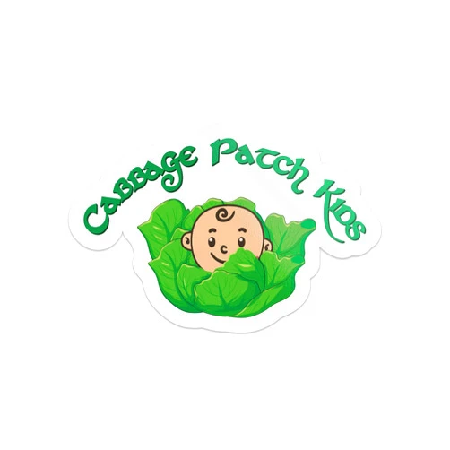 Printcoral Cabbage Patch Kids Sticker Vinyl Bumper Laptop Window Decal Waterproof