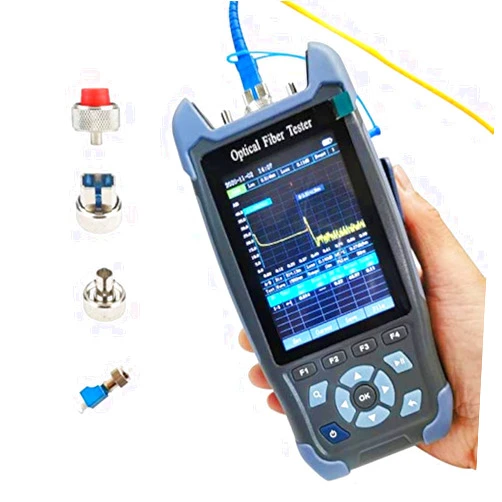 D YEDEMC Mini-Pro 1310/1550nm SM OTDR Mulit-Function Tester Built in OPM/OLS / RJ45 Test/VFL Test Rang 5m-60Km Dynamic Range 24dB/22dB Connector UPC with FC/APC-FC/UPC-SX (YD-3000-UPC)