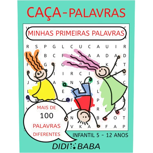 Portuguese Edition by DIDI BABA PUZZLE BOOKS (Author) Brazilian Portuguese Kids Word Search Puzzle Book - Livro de Procura Palavras Infantil em Portugues Brasileiro: Brazilian Portuguese Puzzle Book for ... em português iniciante (Portuguese Edition)