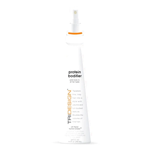 TRIDESIGN TRI Design Protein Bodifier - Volumizing Hairspray for Full-Bodied Texture - Ideal for All Hair Types - Nourishes and Enhances Hair for Lift, and Body to Fine, Thin, or Limp Hair - 9.5 oz
