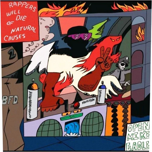 Open Mike Eagle Format: Vinyl Rappers Will Die Of Natural Causes SILVER