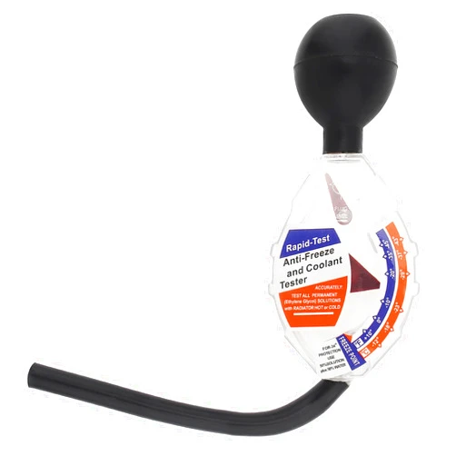 Smgda Antifreeze Hydrometer and Coolant Tester Accessory, Automotive Antifreeze Tester for Car Battery Liquid Densitometer 6/12/24V Ethylene Glycol Coolant °C and °F Display, Dial Type