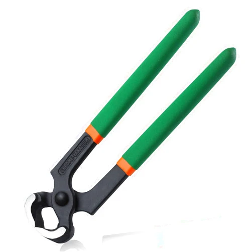 End Cutting Pliers 8 Inches Nail Puller Plier Carpenter Pincer With PVC Handle, Stiletto Remove