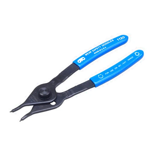 OTC 1120 Convertible Snap Ring/Retaining Ring Pliers - .038 Dia. Straight Tip - Internal/External