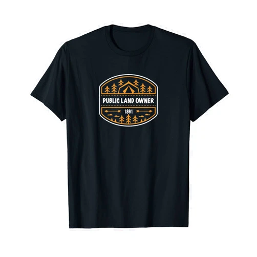 LIFE THREATENING LIFESTYLE Public land owner camping overlanding off road T-Shirt