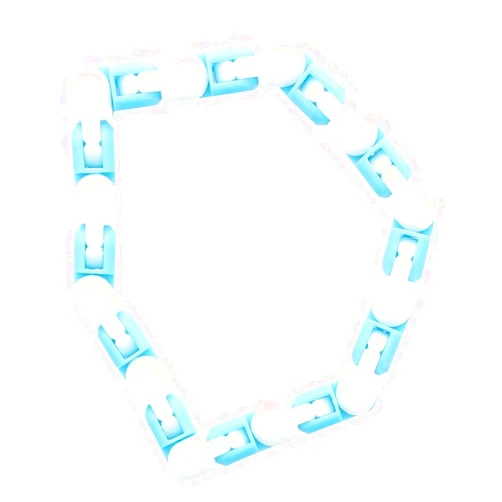 Toynk Nerd Block Cliccors Loops Toy Shirtpunch Variant Blue and White