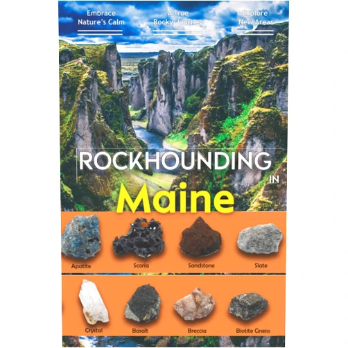 Sajuti Islam Publishing Rockhounding in Maine: Rock Hunting Log Book for Local Backyard Geology Enthusiasts | An Incredible Journal for Collecting & Cataloguing Minerals and Rocks