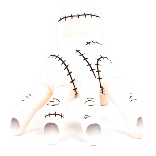 Jay Franco Wednesday & The Addams Family Thing Hand Plush Pillow Buddy - Super Soft Stuffed Character Pillow - Polyester Microfiber, 14 Inches