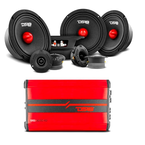DS18 Car Speakers Bundle 4X PRO-GM6B 6.5
