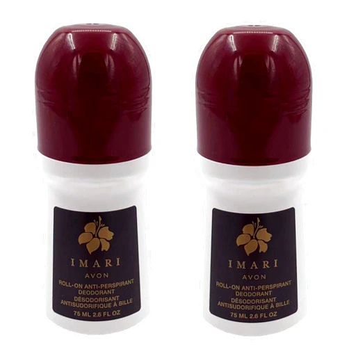 ALABAMA PICKERS Set of 2 Avon Imari Roll-On Anti-Perspirant Rolls
