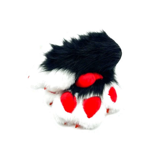Agymo Handmade Premium Furry Paws,Fox Wolf Bears Paw Gloves,Claw Golve,Cosplay Furry Gloves for kids adults,Christmas Gifts