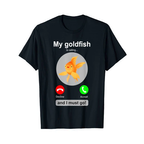 Goldfish Giftz & More Goldfish Shirt Funny Fish Lover Aquarium Humor Goldfish Gift T-Shirt