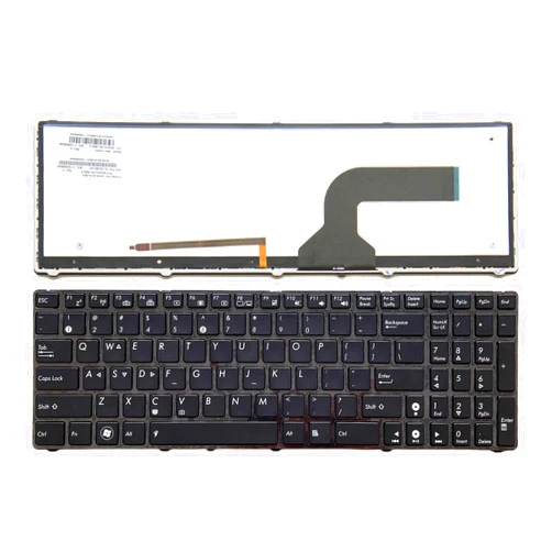 KbsPro Backlit US Layout Keyboard for Asus G51JX G51VX G53J G53JW G53SW G72GX G73JW, Lamborghini VX7 VX7SX