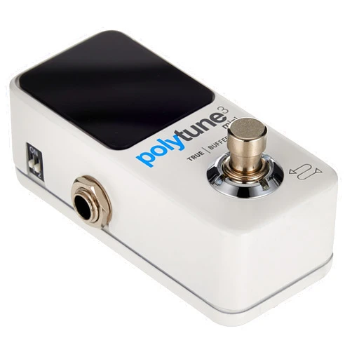 TC Electronic POLYTUNE 3 Ultra-Compact Polyphonic Tuner with Multiple Tuning Modes and Built-In BONAFIDE BUFFER