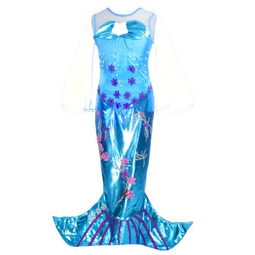 Dressy Daisy Girls' Princess Mermaid Costumes Fancy Dress Up Halloween Costume Size 4-6
