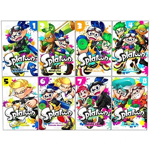 Sankichi Hinodeya Splatoon Manga, Vol. 1-8