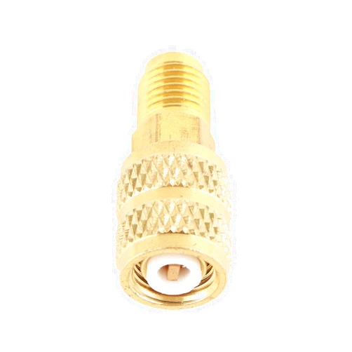 Yosoo R410A Hose Adapter Connector for Mini Split System Air Conditioners, Refrigeration Service (R410A External 1/4SAE Inner 5/16SAE)