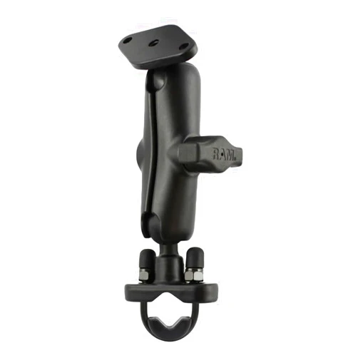 RAM Mounts Handlebar U-Bolt Double Ball Mount RAM-B-149ZU with Medium Arm for Rails .5