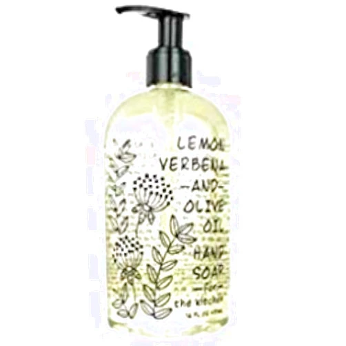 Greenwich Bay Trading Company Greenwich Bay Trading Co. Hand Soap for the Kitchen, 16 Ounce, Lemon Verbena & Olive Oil