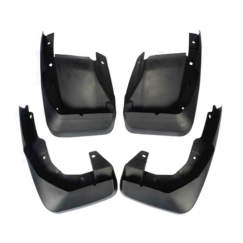 WAXJJDW 4pcs Splash Guards Flaps Left Driver Right Passenger Front Rear Side Black for Honda for CR-V 2007-2008 2010-2011 2.4L L4-Engine?Size Third-Generation-Generations 08P08SWA100
