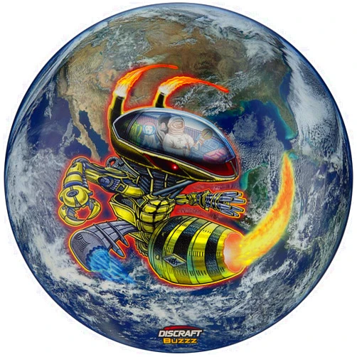 Discraft Supercolor Gallery Earth Buzzz Mid-Range Golf Disc