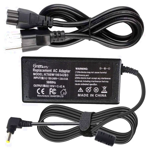 Gomarty 19V 3.42A 65W AC Adapter Charger Compatible with PA-1650-66 ADP-65DW ADP-65HB BB ADP-65JH BB AD887320 EXA0703YH X550 X550C X550CA X751LAV X751MA