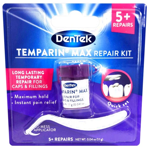 DenTek Temparin One Step Lost Filling Repair 1 Each