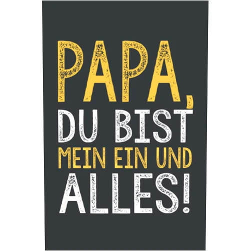 Vatertags Geschenke Papa, du bist mein Ein und Alles: Vatertag Notizbuch - Vatertags Geschenk für Papa, Vater oder Opa - 120 linierte Seiten | DINA5 | Kleine Geschenke ... Opa Großvater zum Vatertag (German Edition)