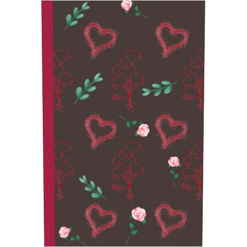 JWM Easy Designs Blank College Ruled Lined Composition Notebook For 120 Pages of 6
