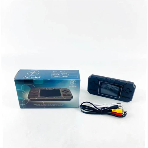 Dainslef. dainslef Apparatus for electronic games adapted for use with an external display screen or monitor,Screen Handheld Portable Game Console, Built in 1200+Real Video Games with Media Player