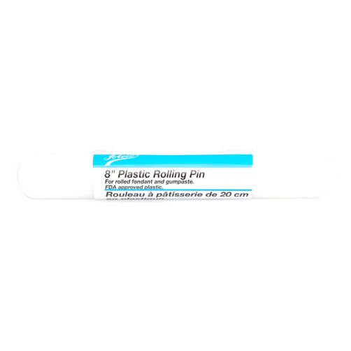 Ateco Fondant and Gum Paste Rolling Pin, Non-stick Food Grade Plastic, 8-Inches Long