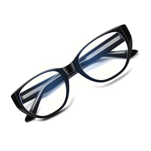 BLENDME Ultralight Cat Eye Blue Light Glasses for Woman Anti Glare Reduce Eyestrain Gaming/Computer/Screen