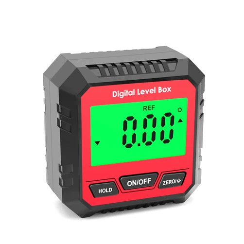 IUPPA Magnetic Digital Angle Meter Absolute and Relative Measurement Angle and Slope Conversion Inclinometer LCD Display with Backlight Versatile Clinometer