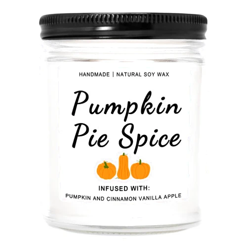 Homsolver Fall Candles, Pumpkin Cinnamon Spice Candle, Fall Decor, Fall Decor Candles for Home, Fall Decorations for Home, Fall Pumpkin Cinnamon Spice Scented Candles - 9 Oz Fall Candles Gifts for Women