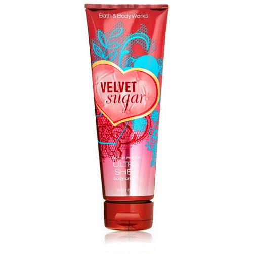 Bath & Body Works VELVET SUGAR 24 Hour Moisture Ultra Shea Body Cream 8 oz / 226 g