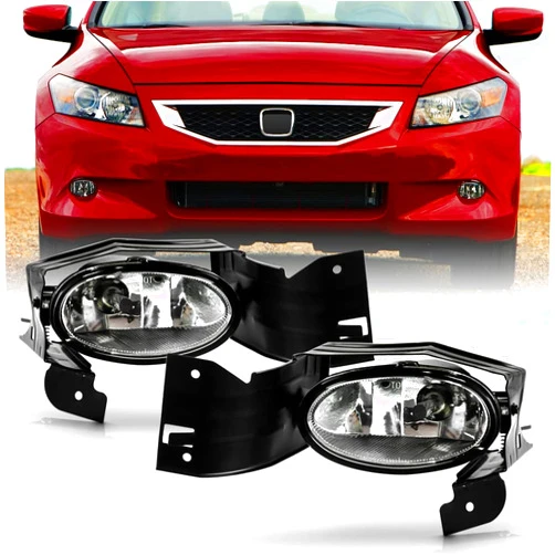 ACANII - For 2008-2010 Honda Accord Coupe Driving Bumper Fog Lights Lamps w/Switch Assembly Driver & Passenger Side