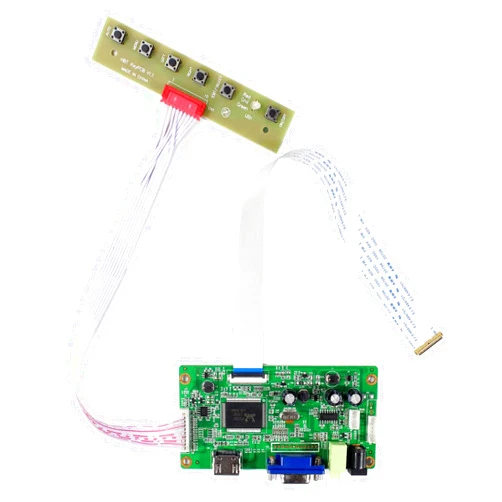 VSDISPLAY VGA LCD Controller Board Work for 11.6 13.3 14 15.6 inch 1366 x 768 N156BGE-EB2 B116XAN03.2 B116XAT02.0 CLAA133WB03 HB133WX1-403 N140B6-D11