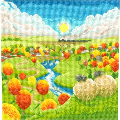 Bothy Threads The Home Of Happy Stitching Counted Cross Stitch Kit - Watching The World Go by