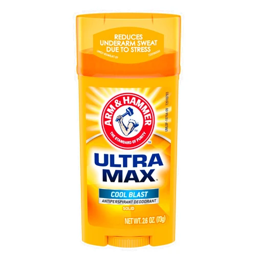 ARM & HAMMER Ultra MAX Deodorant- Cool Blast- Solid - 2.6oz- Made with Natural Deodorizers