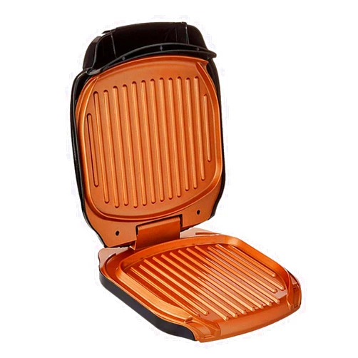 Gotham Steel Electric Grill Low Fat Multipurpose Sandwich Grill with Nonstick Copper Coating – As Seen on TV Large