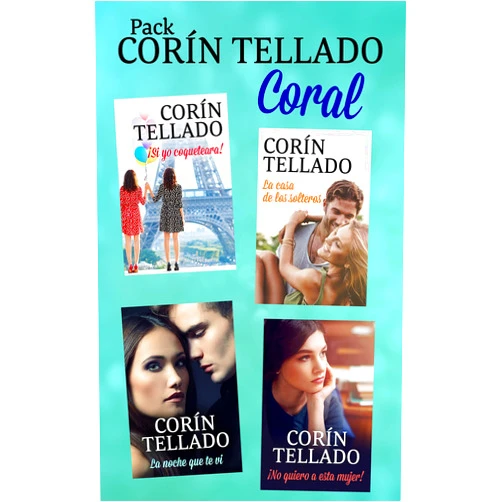 Spanish Edition by Corín Tellado (Author) Format: Kindle Edition Pack Corín Tellado 3 (Coral) (Spanish Edition)
