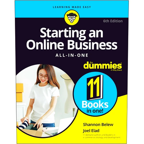 Shannon Belew,Joel Elad Starting an Online Business All-in-One For Dummies