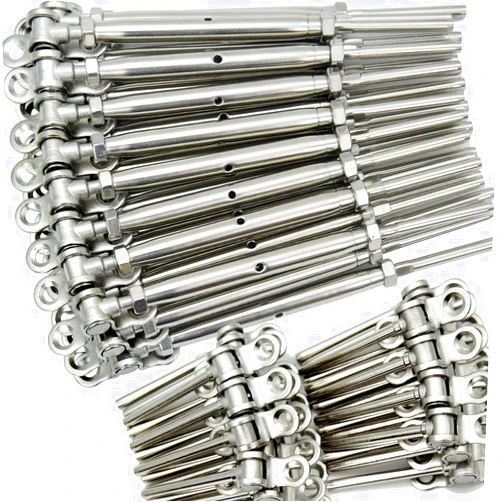 Iutuuk Steel Cable Railing Hardware Kit, for 1/8